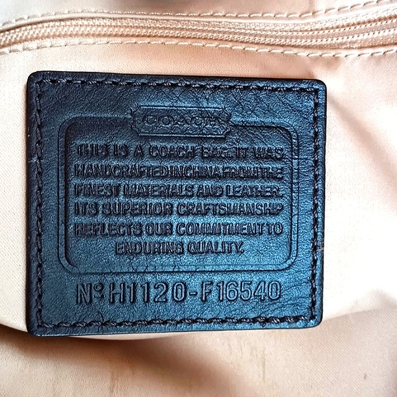 Vs Real How To Look Up Coach Serial Number Coach Serial Number Tag